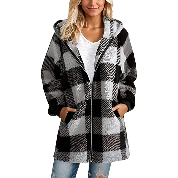 Amazon.com: Women's Fashion Winter Fall Outfits 2024 Plaid